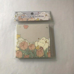 Spring Garden Series Sticky Notes 100 Sheets 13.5x9.5cm