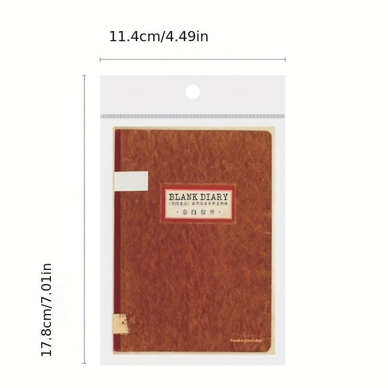 30pcs Retro Paper for Journal Diary Blank Notes Series