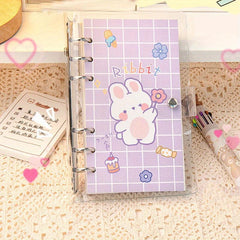 Cartoon Graphic Loose Leaf Notebook for Creative Writing