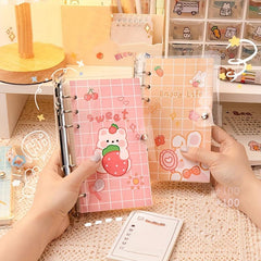 Cartoon Graphic Loose Leaf Notebook for Creative Writing