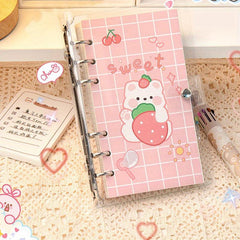 Cartoon Graphic Loose Leaf Notebook for Creative Writing