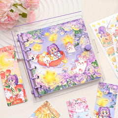 Dreamy Rabbit Cartoon Loose Leaf Journal