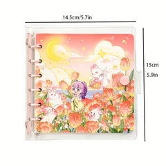 Dreamy Rabbit Cartoon Loose Leaf Journal