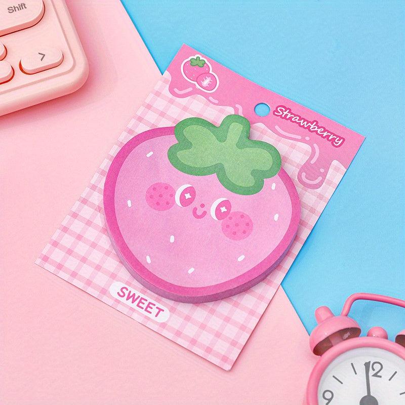 30 Sheets Fruit Shaped Sticky Notes Student Memo Pad N Times Sticker