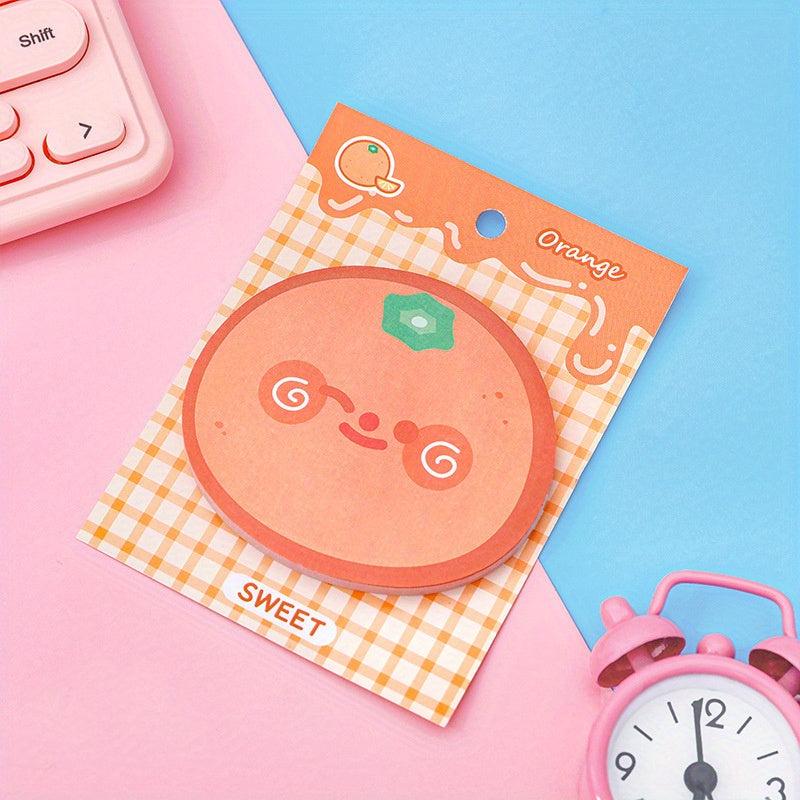 30 Sheets Fruit Shaped Sticky Notes Student Memo Pad N Times Sticker