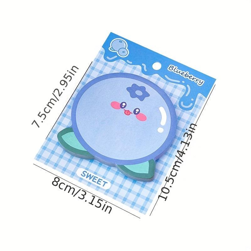 30 Sheets Fruit Shaped Sticky Notes Student Memo Pad N Times Sticker