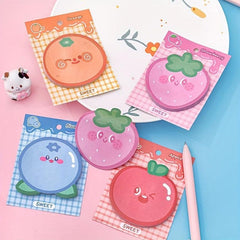 30 Sheets Fruit Shaped Sticky Notes Student Memo Pad N Times Sticker