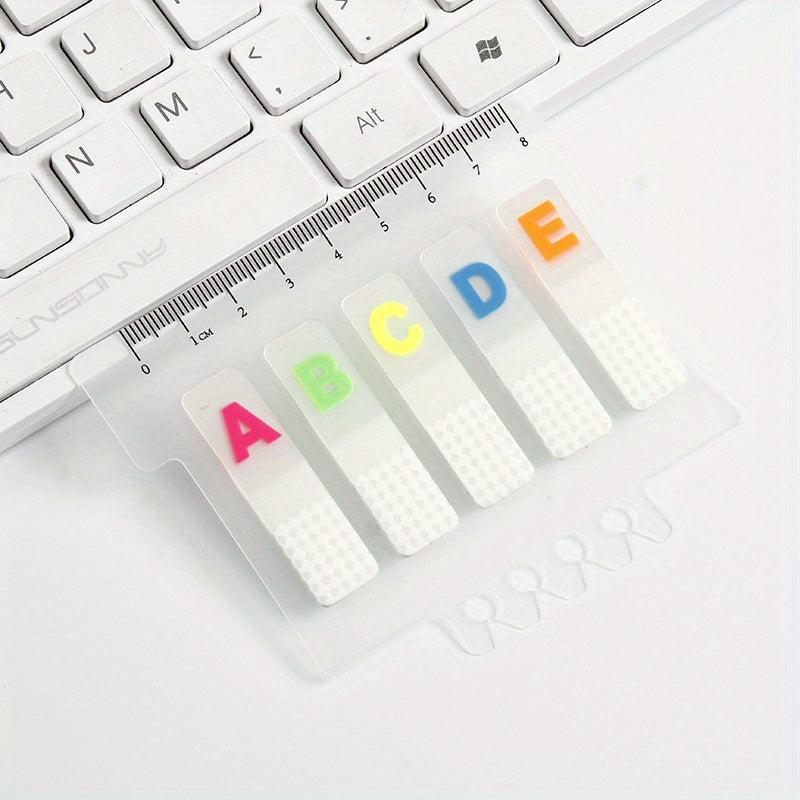 1pc Transparent Printed Sticky Notes for School Home Office