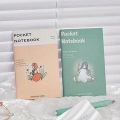 Line Book Painting and Mini Notebook A6