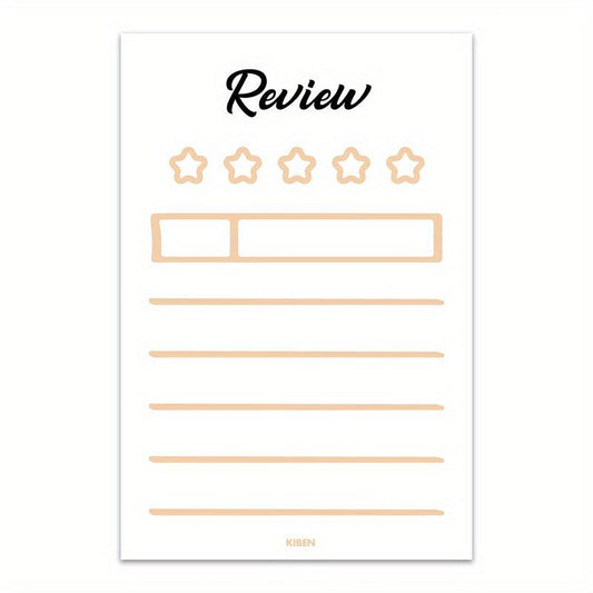 Non-Adhesive Line Style Notes 8x11 60 Sheets