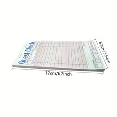 Server Guest Check Books 50 Total For Restaurants Waiter Checkbook Food Receipt