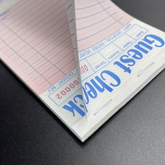 Server Guest Check Books 50 Total For Restaurants Waiter Checkbook Food Receipt