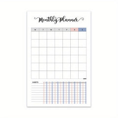 Plaid Pink Flip Up Planner 60 Sheets Daily Weekly Anniversary Story Book