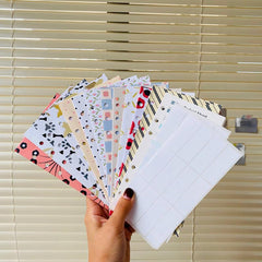 Perforated Budget Envelope Consumption Card