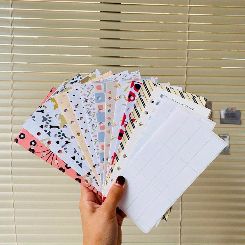 Perforated Budget Envelope Consumption Card