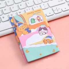 Cartoon Jenga Sticky Notes Message Memo Paper