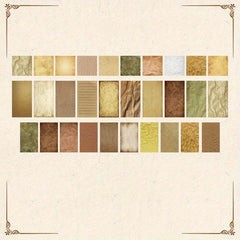 60 Sheets Forest Element Decor Cards for Scrapbooking & Crafts