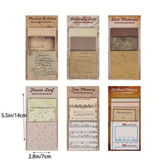 60 Sheets Forest Element Decor Cards for Scrapbooking & Crafts