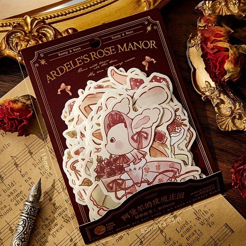 30pcs Special shaped Note Book Writable Note Paper Journal Material Notepad