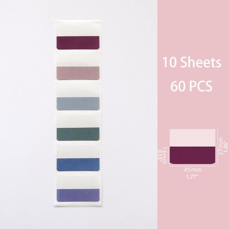 Colorful Sticky Index Tabs for Notebooks & Files