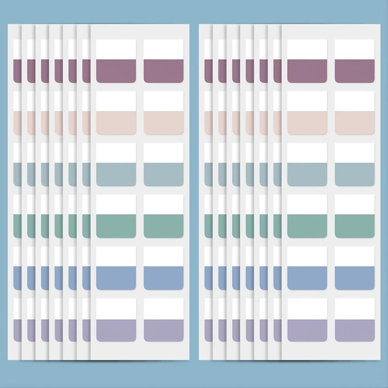 Colorful Sticky Index Tabs for Notebooks & Files