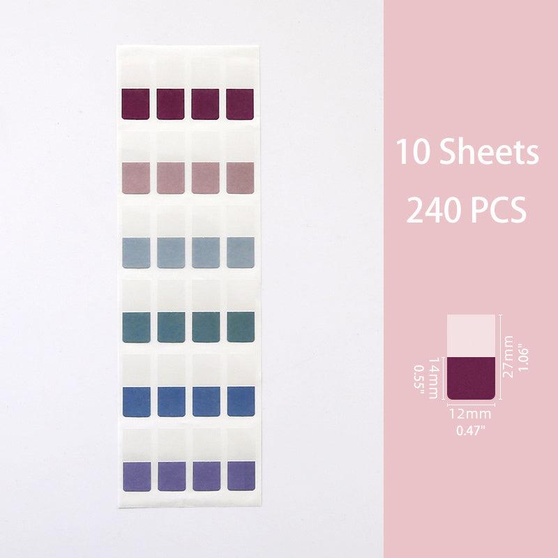 Colorful Sticky Index Tabs for Notebooks & Files