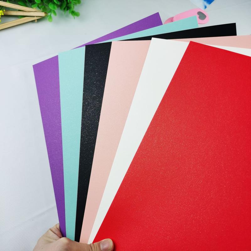 Galaxy Series Colorful Cardboard 250GS A4 6pcs DIY Decoupage Paper