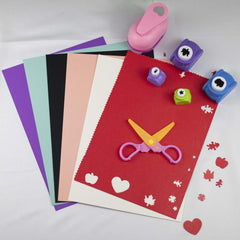 Galaxy Series Colorful Cardboard 250GS A4 6pcs DIY Decoupage Paper