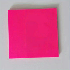 Colored Transparent PET Convenience Sticker 7 Tearable Plastic Memo Book