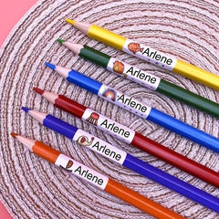 Personalized Waterproof Name Stickers | School Label Preschool Tag