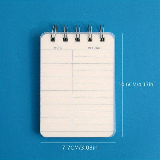 2pcs 200 Sheets Spiral Coil Notebook Journal Diary School Supplies 10.59x7