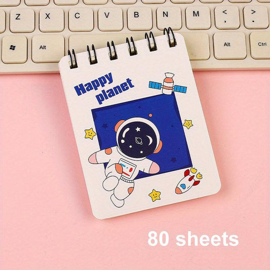 A7 Coil Book Astronaut Sticky Note Small Book
