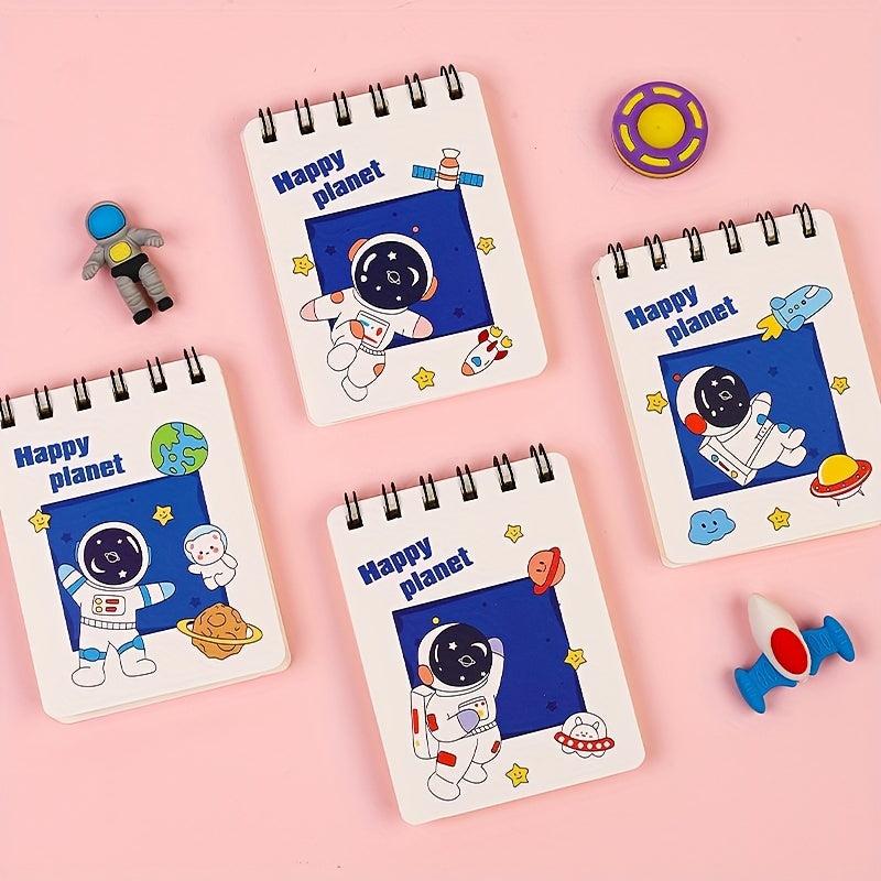A7 Coil Book Astronaut Sticky Note Small Book