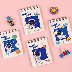 A7 Coil Book Astronaut Sticky Note Small Book