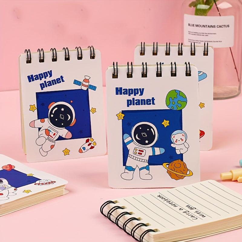 A7 Coil Book Astronaut Sticky Note Small Book