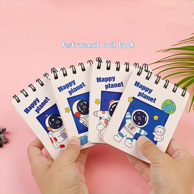 A7 Coil Book Astronaut Sticky Note Small Book