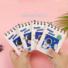 A7 Coil Book Astronaut Sticky Note Small Book