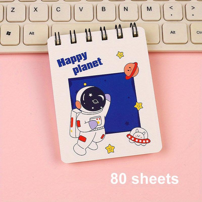 A7 Coil Book Astronaut Sticky Note Small Book