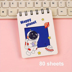 A7 Coil Book Astronaut Sticky Note Small Book