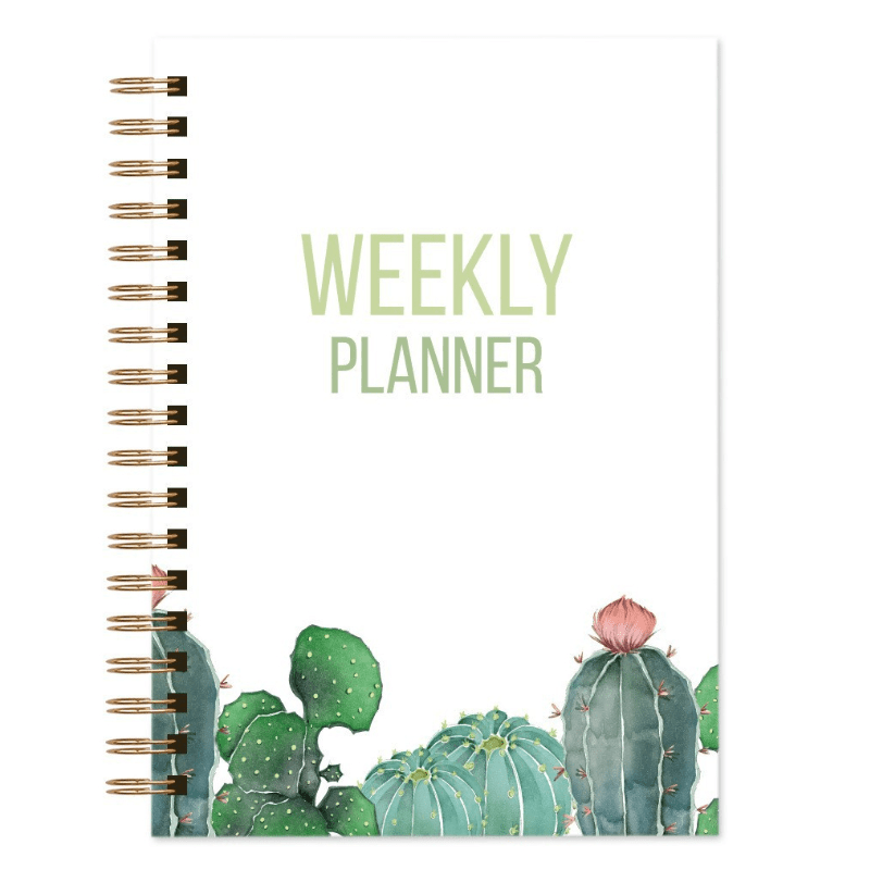 A5 Daily Plan Coil Notebook Office School Supplies