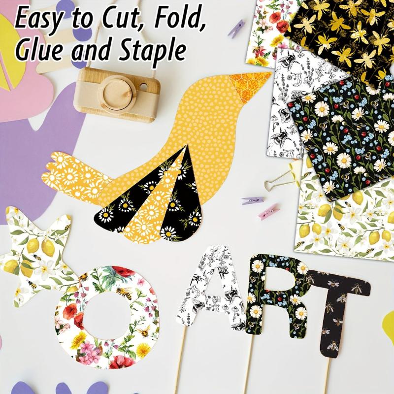 Scrapbooking Paper Pad 24 Sheets Single Side Printing