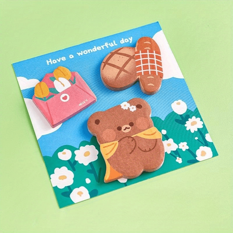 1pc Cartoon Multifunctional Convenience Stickers Handbook Decorative Stickers