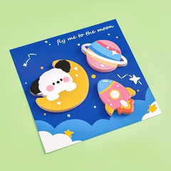1pc Cartoon Multifunctional Convenience Stickers Handbook Decorative Stickers