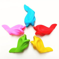 10pcs Dolphin Fish Writing Posture Correction Device Pen Holder Stationery