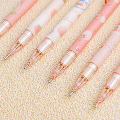 3pcs Sweet Peach Mech Pencils 0.5mm Lead Cartoon Gift Students