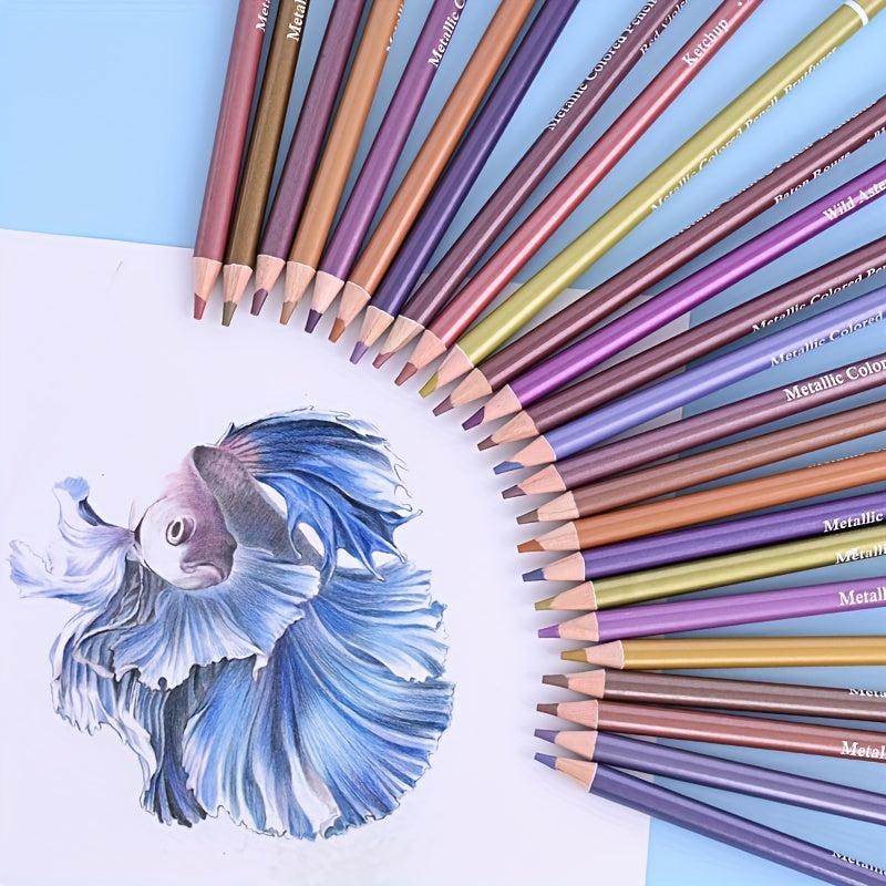 12 50 Colors Metal Lead Ideal for Students