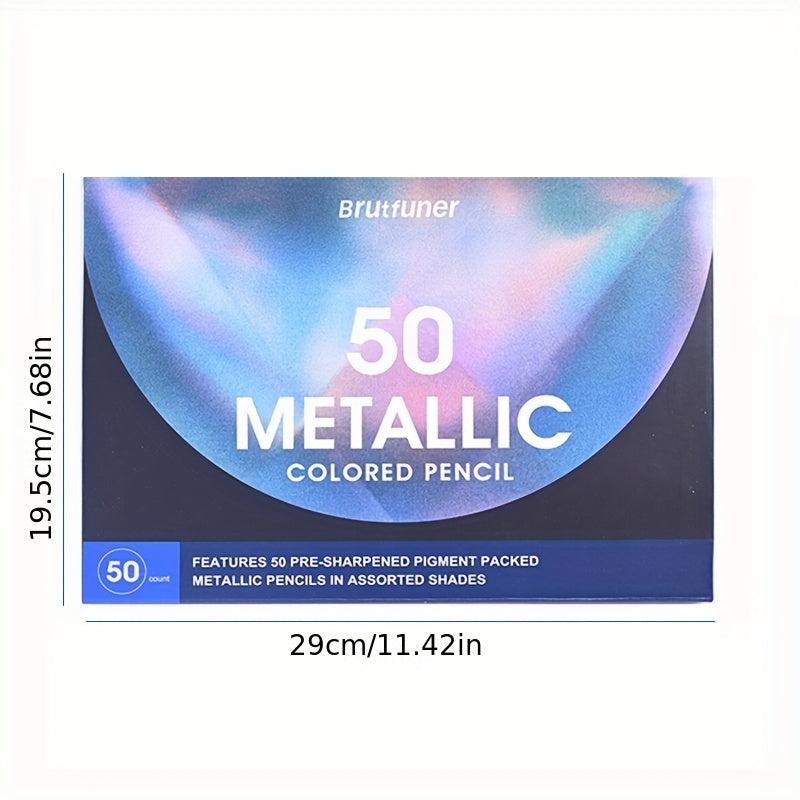 12 50 Colors Metal Lead Ideal for Students