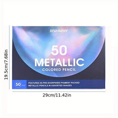 12 50 Colors Metal Lead Ideal for Students
