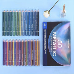 12 50 Colors Metal Lead Ideal for Students