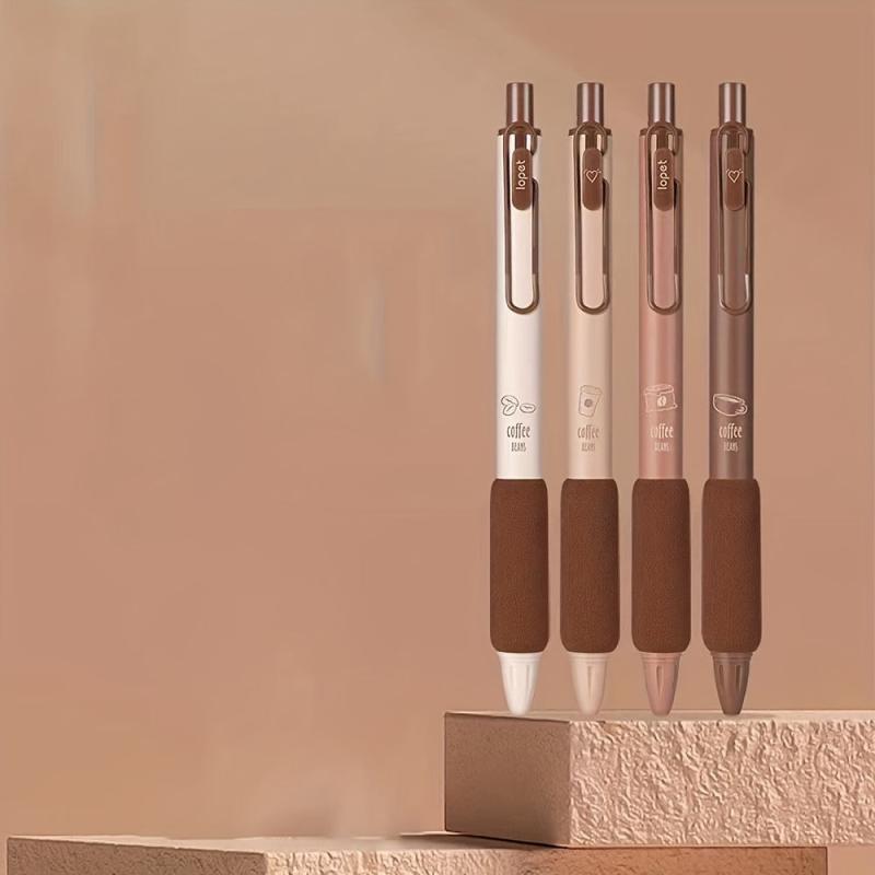 Good Looking Coffee Gel Pen Soft Grip School Office Supplies